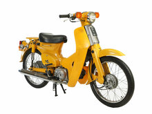 Honda C50 NT, yellow, 27014km