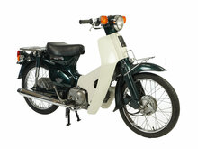 VERKOCHT ! Honda C50 NT, green, 6340km