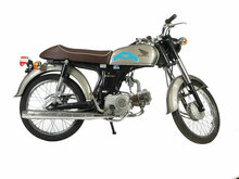 Honda CD50s, silver, 16800km