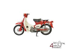 Honda C50 Little cub, red, 4068km