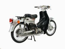 Honda C50 NT, silver, 10538km