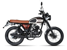 Mash Scrambler, 50cc, braun, Euro 5