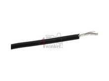 Litze pro Meter 0,75 mm&sup2;, schwarz