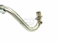 Tuningauspuff, oben liegend, Trumpet, Edelstahl, Dax, 50-212 cc