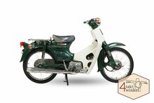 Honda C50 NT, Japanisch, Gr&uuml;n, 14507 km