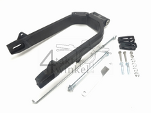 Schwinge Dax Aluminium, Typ 3, L&auml;nge: +10cm, schwarz