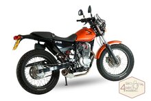 Honda FTR 223, Japanisch, Orange, 4374 km