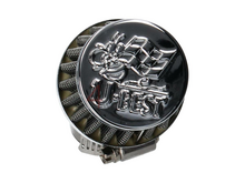 Tuning Luftfilter 35 mm, 45 Grad, Chrom, U-best