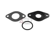 Ansaugkr&uuml;mmerdichtung / Isolator 16mm breiter Flansch inkl.&nbsp;O-Ring