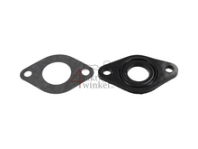 Ansaugkr&uuml;mmerdichtung / Isolator 16mm breiter Flansch inkl.&nbsp;O-Ring