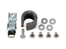 Auspuff Standard, passend f&uuml;r SS50, mit Hitzeschild und Zubeh&ouml;r