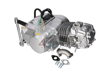 Motor, 125 ccm, manuelle Kupplung, Lifan, 4-Gang, Silber