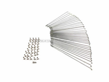 Speichen Set Vorderrad mit Scheibenbremse, passend f&uuml;r CB50, SS50 mit Scheibenbremse