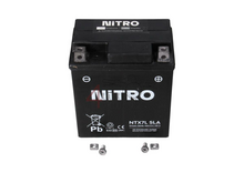 Batterie 12 Volt 7 Ampere AGM, NTX7L-SLA (MTX7E-BS), passend f&uuml;r Mash Fifty