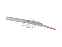 Litze pro Meter 0,75 mm&sup2;, grau