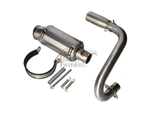 Tuningauspuff, obenliegend, kurzer Schalld&auml;mpfer, Passend f&uuml;r Monkey, Gorilla