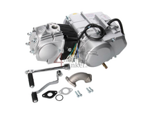 Motor, 107 ccm, halbautomatisch, Lifan, 4-Gang, Silber