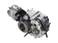 Motor, 50 ccm, manuelle Kupplung, Lifan, 4-Gang, Silber