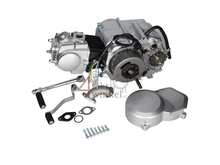Motor, 50 ccm, halbautomatisch, Lifan, 4-Gang, Silber