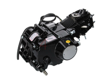 Motor, 50 ccm, manuelle Kupplung, Lifan, 4-Gang, schwarz