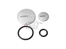 Z&uuml;ndungsdeckel, Inspektionsstopfen Set, silber
