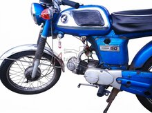 Honda CD50H, Blau, Projektmoped