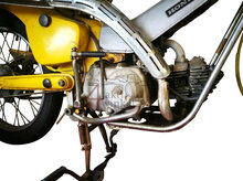 Honda CT50, Hunter Cub, gelb, 13504km