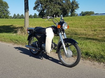 VERKAUFT! Honda CD50 Japanese 22774 km, with papers