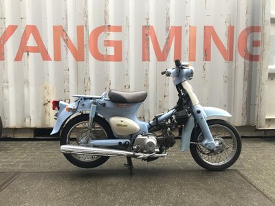 Verkocht! Honda Little cub, Japans, blauw, 10319km