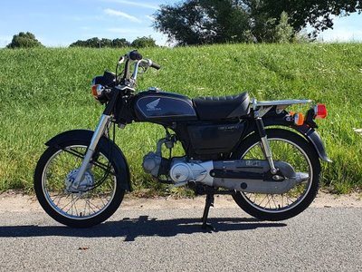 Honda CD50 benly Japanese, Black, 2321 km