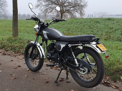 VERKOCHT! Mash Fifty, 50cc, rood, 14092km