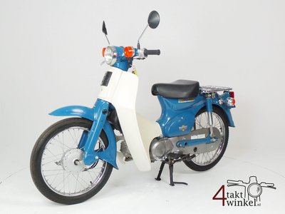 VERKAUFT Honda C50 NT Japans, blue, 4524 km