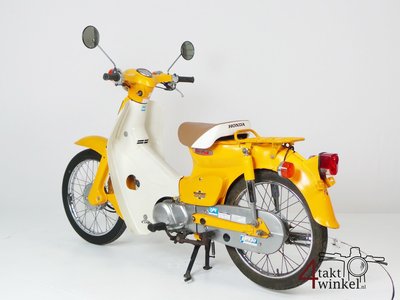 VERKAUFT Honda C50 NT Japanese, yellow, 10118 km