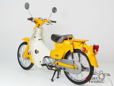 Verkauft! Honda C50 NT Japanese, yellow, 13775km