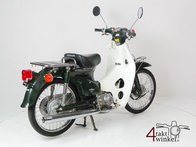 VERKAUFT ! Honda C50 NT Japanese, green, 4756 km, with papers