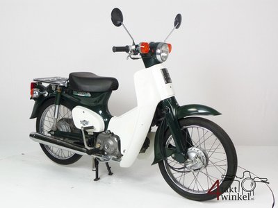 VERKAUFT! Honda C50 NT Japanese, green, 6000 km, with papers