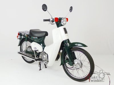 verkauft ! Honda C50 NT Japanese, green, 6717 km