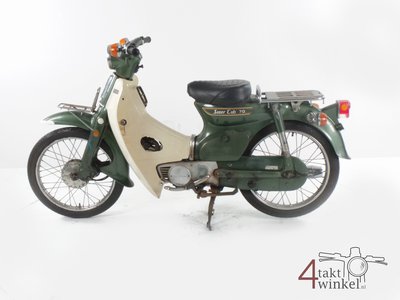 VERKAUFT! Honda C70 K1 Japanese, green, 16999km