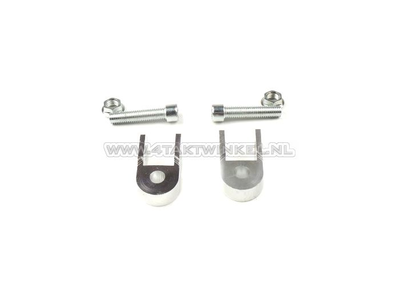 Stoßdämpferverlängerung, +2,5 cm, Set, universell