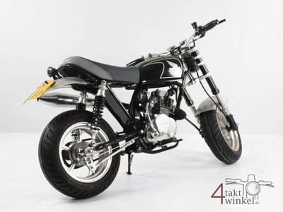 Honda CB50 (APE) with motorcycle papers