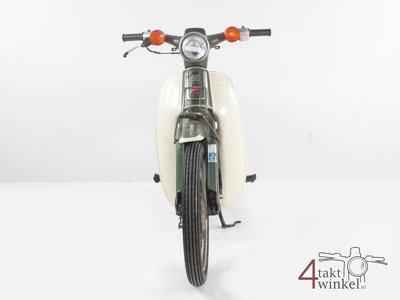 VERKAUFT! Honda C90 K1 Japanese, 51468 km, green, with papers! 