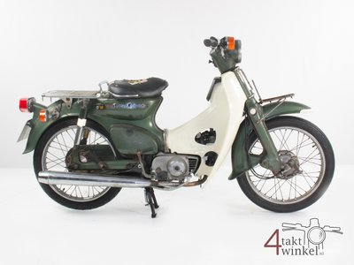 Honda C90 K1 Japanese, 51468 km, green, with papers! 