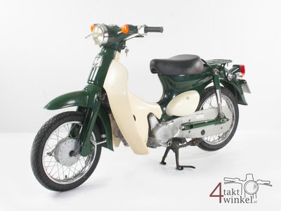 VERKAUFT  !! Honda Little cub, Japanese, Green, 7732km, with papers