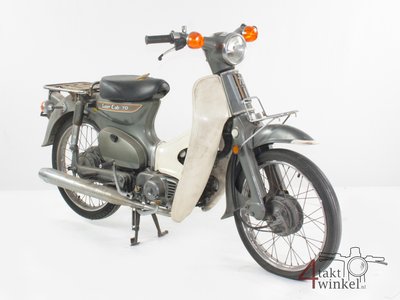 VERKAUFT ! Honda C70 K1 Japanese, gray, 10406 km