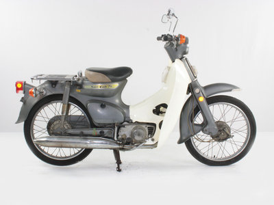 VERKAUFT! Honda C70 K1 Japanese, gray, 13977km