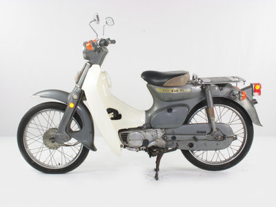 VERKAUFT! Honda C70 K1 Japanese, gray, 13977km