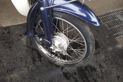 VERKAUFT! Honda C50 NT, 2952km, with papers!