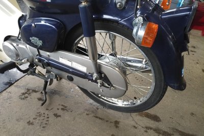 VERKAUFT! Honda C50 NT, 2952km, with papers!