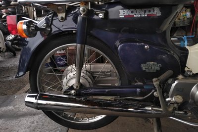 VERKAUFT! Honda C50 NT, 2952km, with papers!