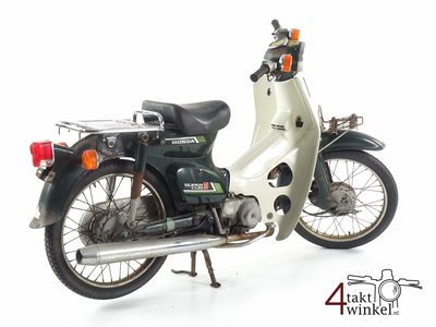 VERKAUFT! Honda C50 NT, 25725km, green, fixer upper